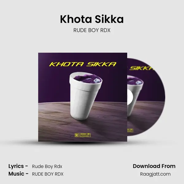 Khota Sikka - RUDE BOY RDX album cover 