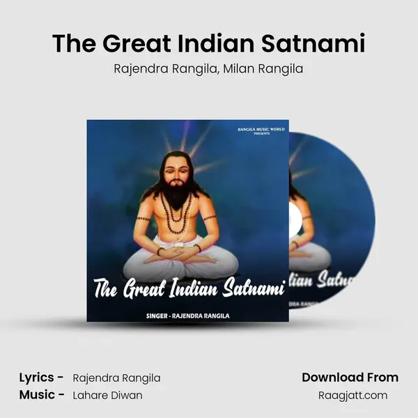 The Great Indian Satnami - Rajendra Rangila album cover 