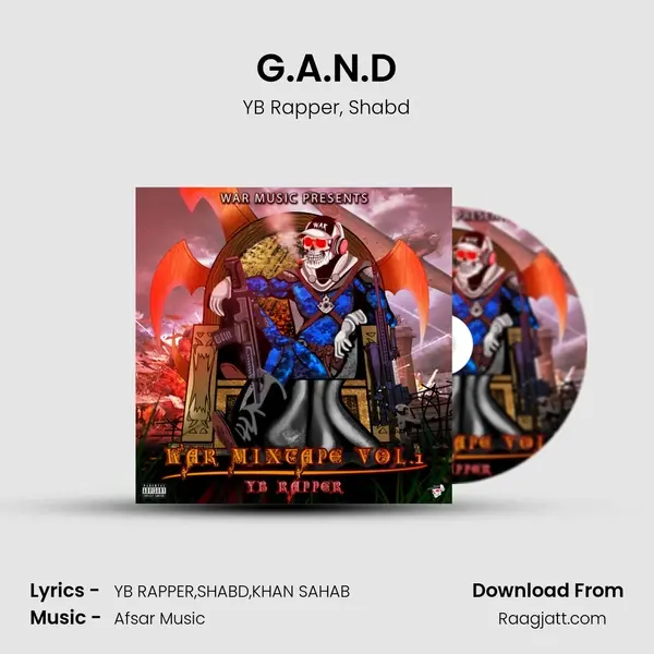 G.A.N.D - YB Rapper album cover 