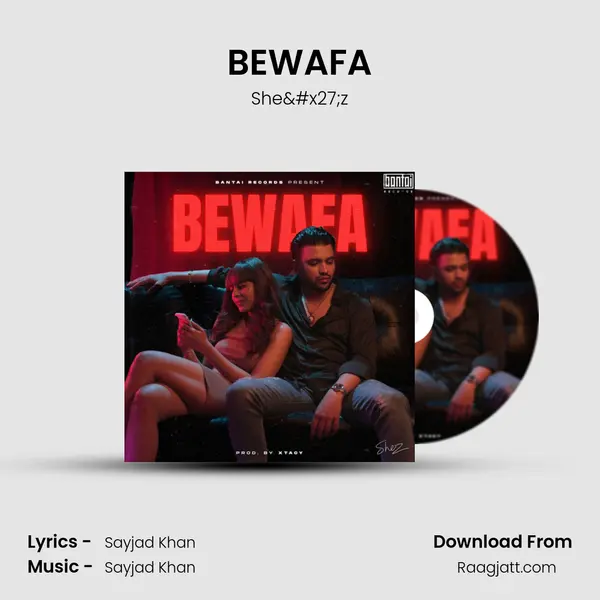 BEWAFA - She'z album cover 