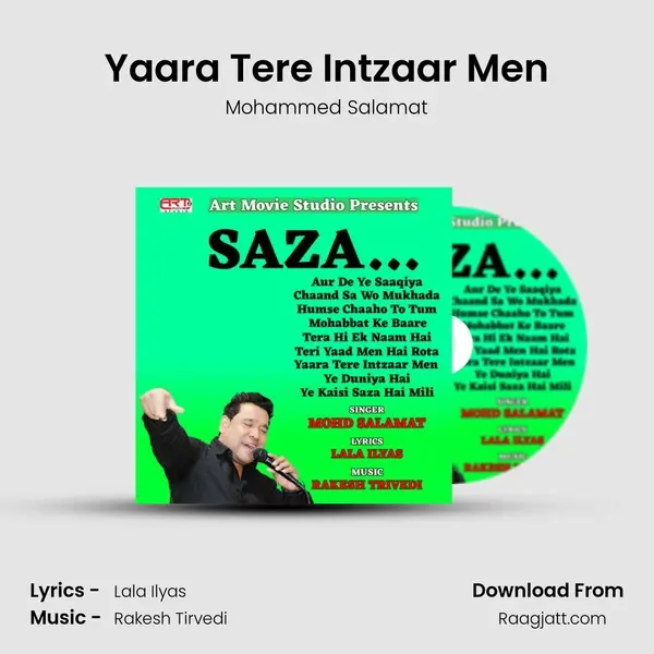 Yaara Tere Intzaar Men - Mohammed Salamat album cover 