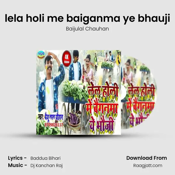 lela holi me baiganma ye bhauji - Baijulal Chauhan album cover 