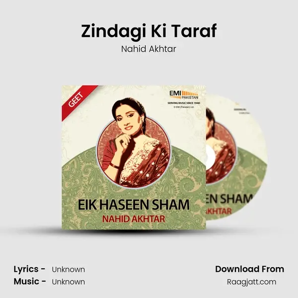 Zindagi Ki Taraf - Nahid Akhtar album cover 