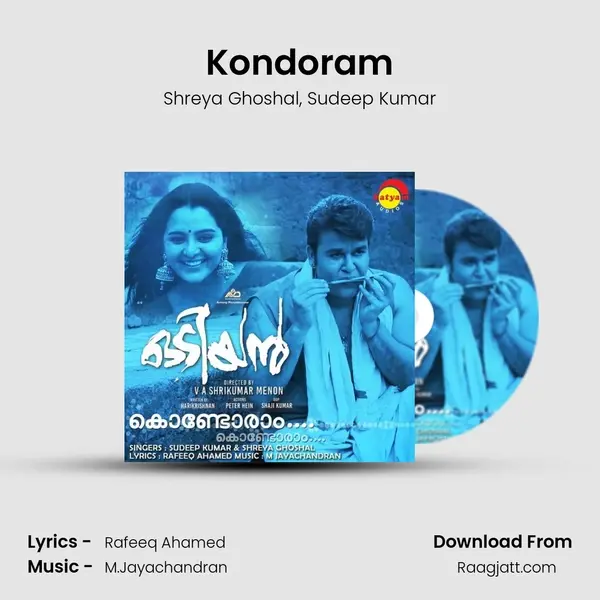 Kondoram - Shreya Ghoshal album cover 