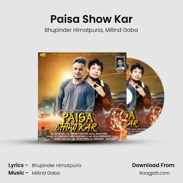 Paisa Show Kar - Bhupinder Himatpuria album cover 