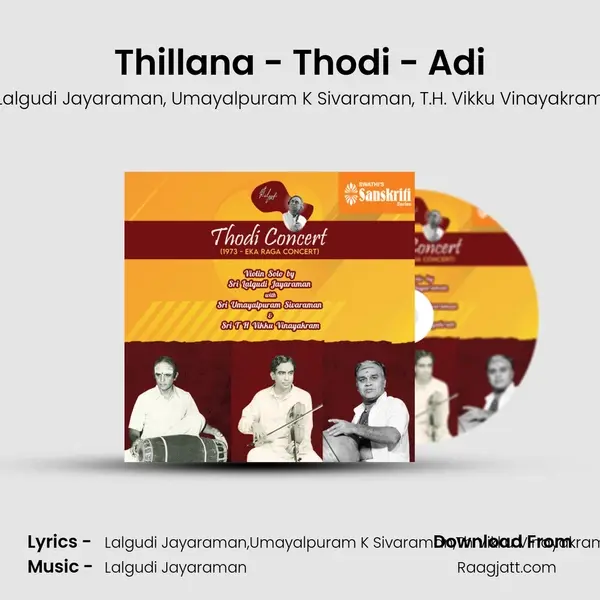 Thillana - Thodi - Adi mp3 song