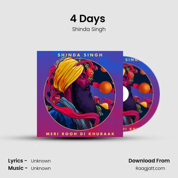 4 Days (Instrumental) - Shinda Singh album cover 