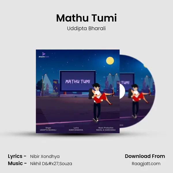 Mathu Tumi - Uddipta Bharali album cover 