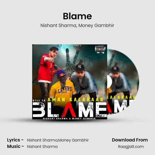 Blame - Nishant Sharma album cover 