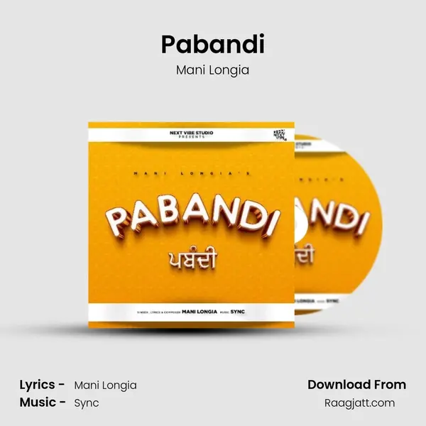 Pabandi - Mani Longia album cover 