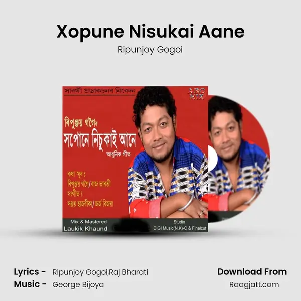 Xopune Nisukai Aane - Ripunjoy Gogoi album cover 