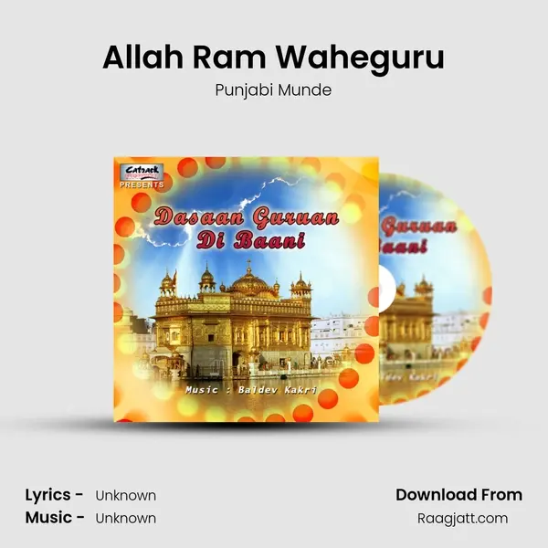 Allah Ram Waheguru - Punjabi Munde album cover 