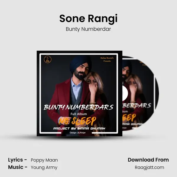 Sone Rangi - Bunty Numberdar album cover 