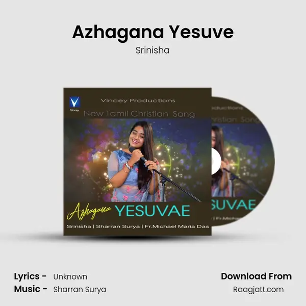 Azhagana Yesuve - Srinisha album cover 