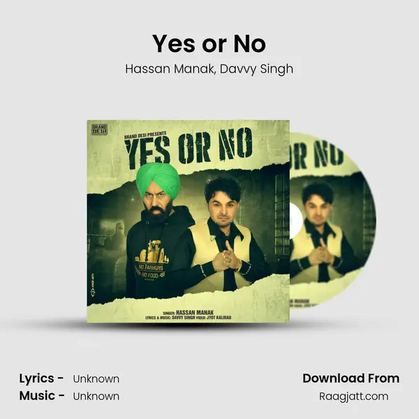 Yes or No - Hassan Manak album cover 