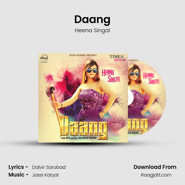 Daang - Heena Singal album cover 