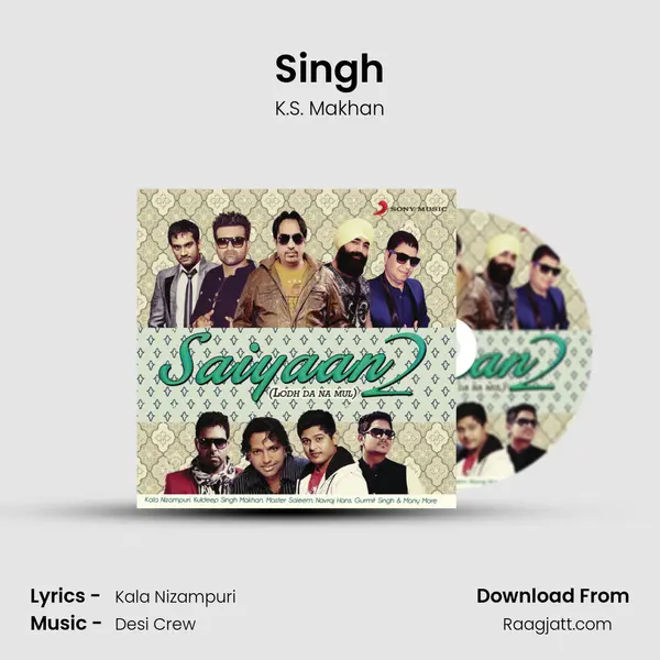 Singh - K.S. Makhan album cover 