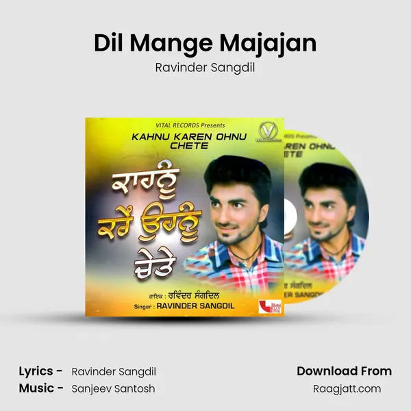 Dil Mange Majajan - Ravinder Sangdil album cover 