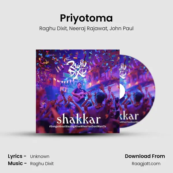 Priyotoma - Raghu Dixit album cover 