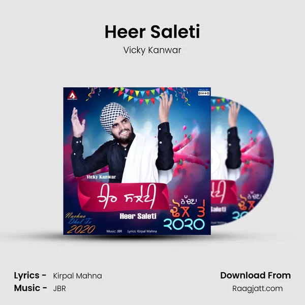 Heer Saleti - Vicky Kanwar album cover 