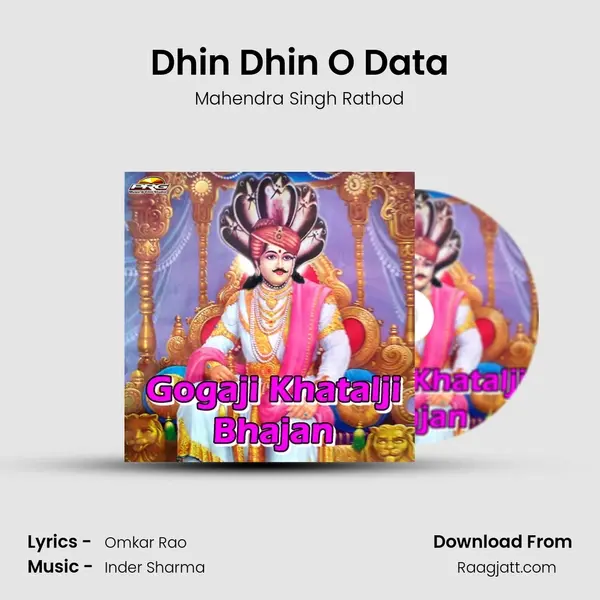 Dhin Dhin O Data - Mahendra Singh Rathod album cover 