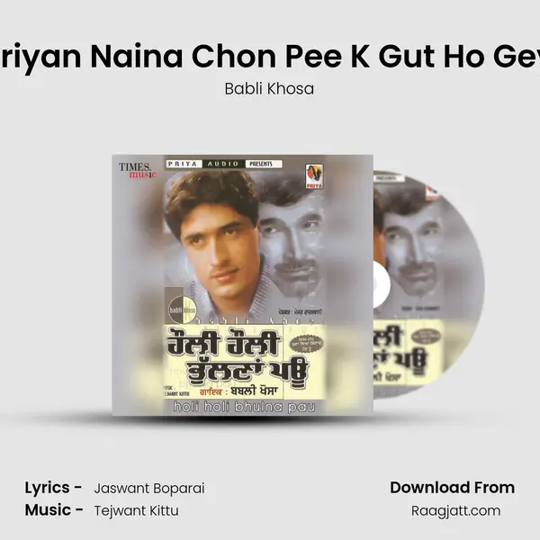 Teriyan Naina Chon Pee K Gut Ho Geya - Babli Khosa album cover 