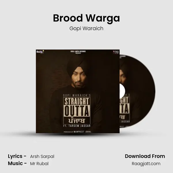 Brood Warga - Gopi Waraich album cover 