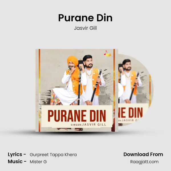 Purane Din - Jasvir Gill album cover 