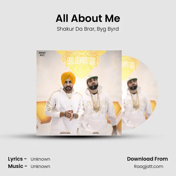 All About Me - Shakur Da Brar album cover 