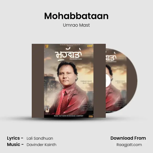 Mohabbataan - Umrao Mast album cover 