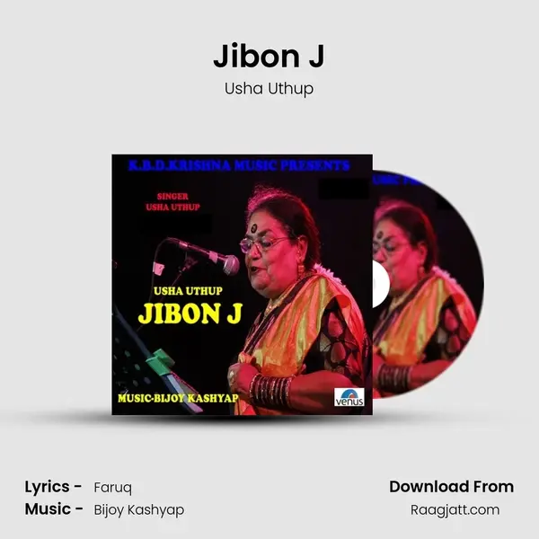 Jibon J - Usha Uthup album cover 