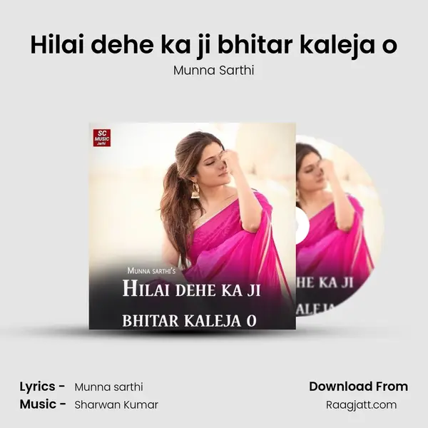 Hilai dehe ka ji bhitar kaleja o - Munna Sarthi album cover 