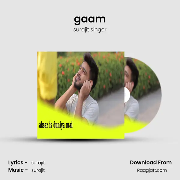 gaam - surajit singer album cover 