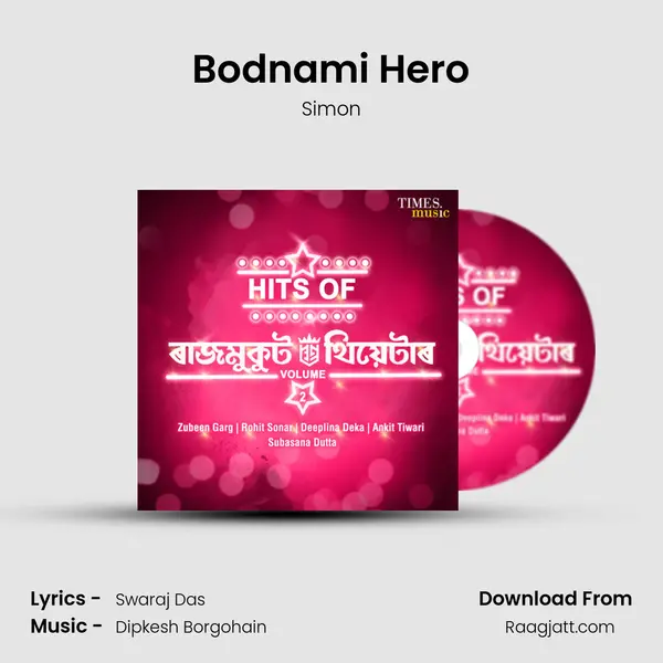 Bodnami Hero - Simon album cover 