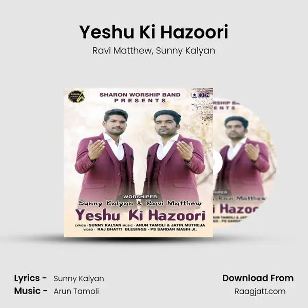 Yeshu Ki Hazoori - Ravi Matthew album cover 