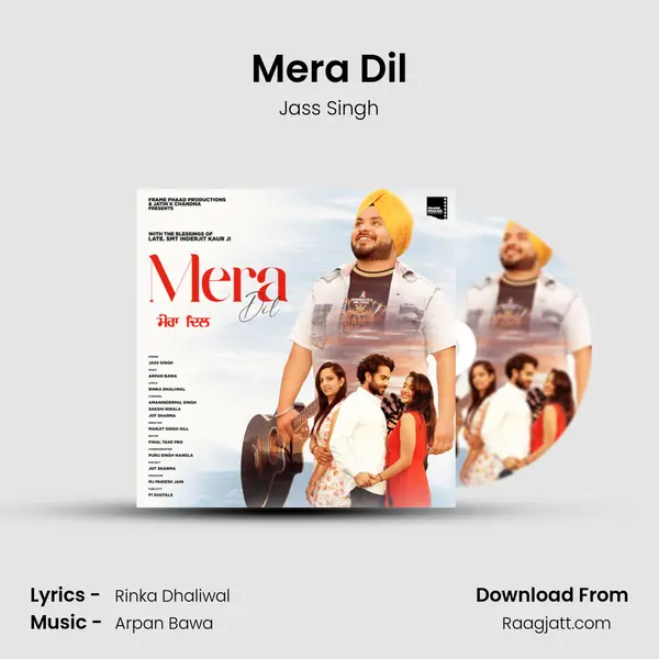 Mera Dil - Jass Singh album cover 