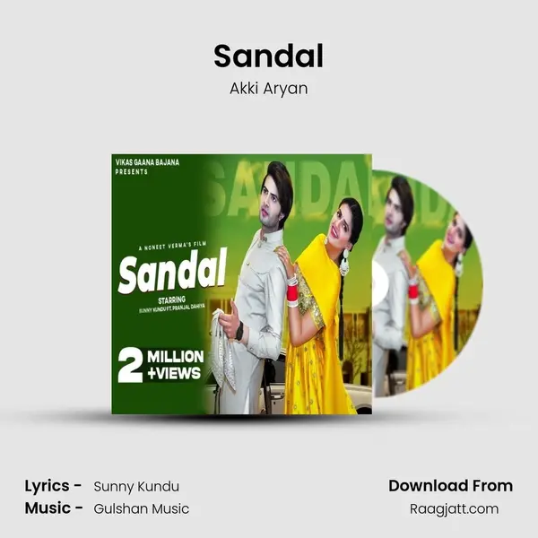 Sandal - Akki Aryan album cover 