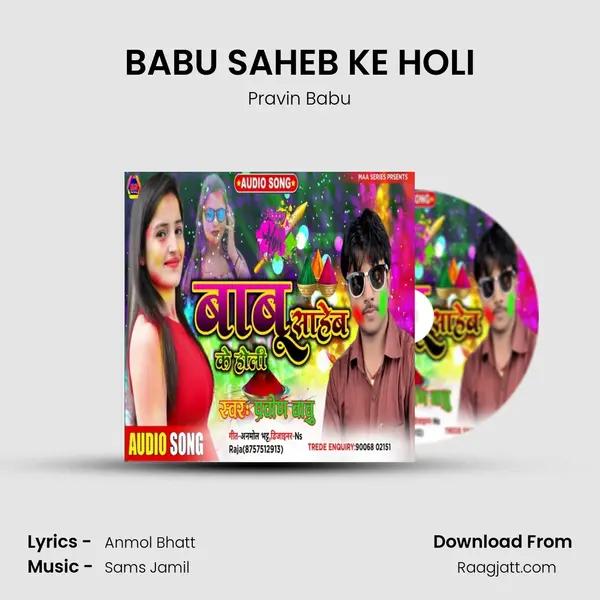 BABU SAHEB KE HOLI - Pravin Babu album cover 