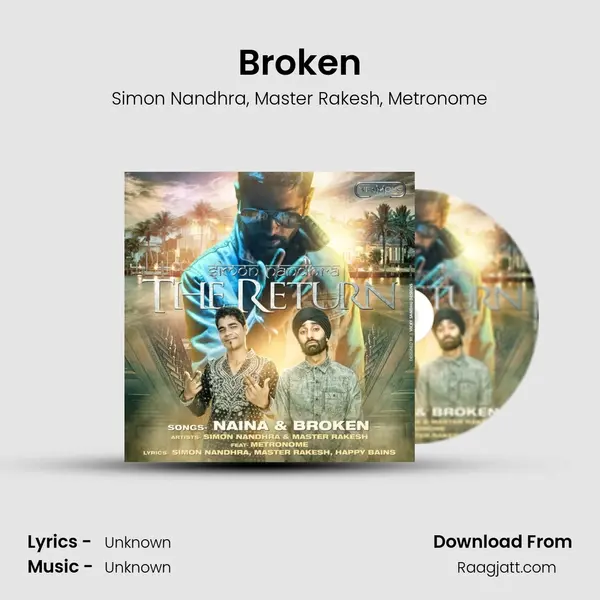 Broken - Simon Nandhra album cover 