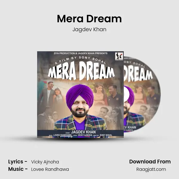 Mera Dream - Jagdev Khan album cover 