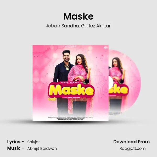 Maske - Joban Sandhu album cover 