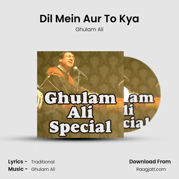 Dil Mein Aur To Kya - Ghulam Ali album cover 