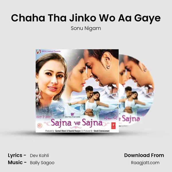 Chaha Tha Jinko Wo Aa Gaye - Sonu Nigam album cover 