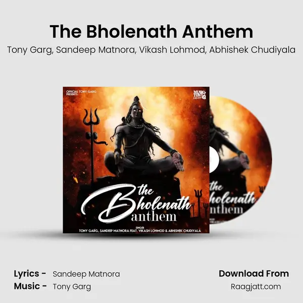 The Bholenath Anthem - Tony Garg album cover 