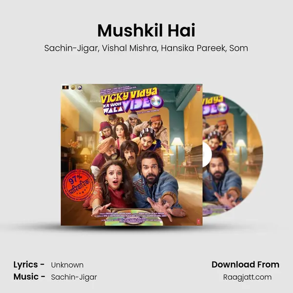 Mushkil Hai - Sachin-Jigar album cover 