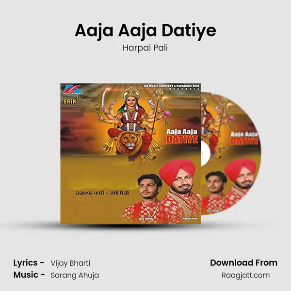 Aaja Aaja Datiye - Harpal Pali album cover 