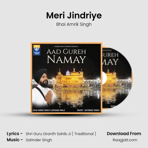 Meri Jindriye - Bhai Amrik Singh album cover 