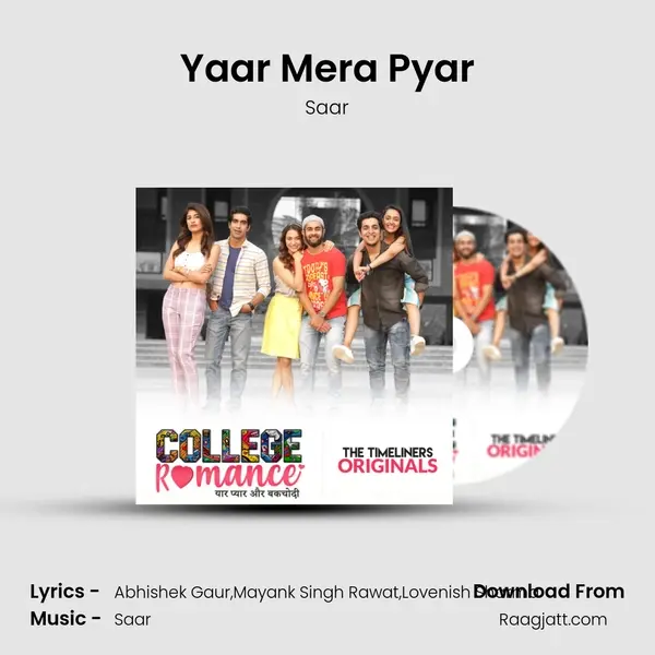 Yaar Mera Pyar - Saar album cover 