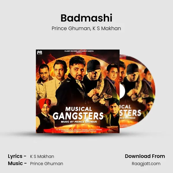 Badmashi - Prince Ghuman album cover 