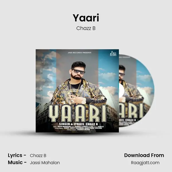 Yaari - Chazz B album cover 